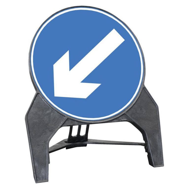 Recycled Plastic Road Signs - Street Furnishings
